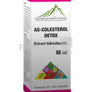 As - Colesterol Detox Extract hidroalcoolic 50ml