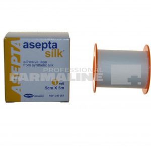 Asepta Leucoplast matase 5 cm x 5 m