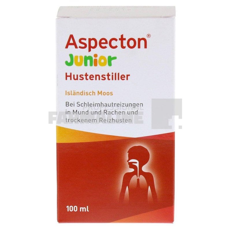 Aspecton Junior Sirop antitusiv 100 ml