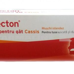 Aspecton Tablete pentru gat Cassis 30 tablete