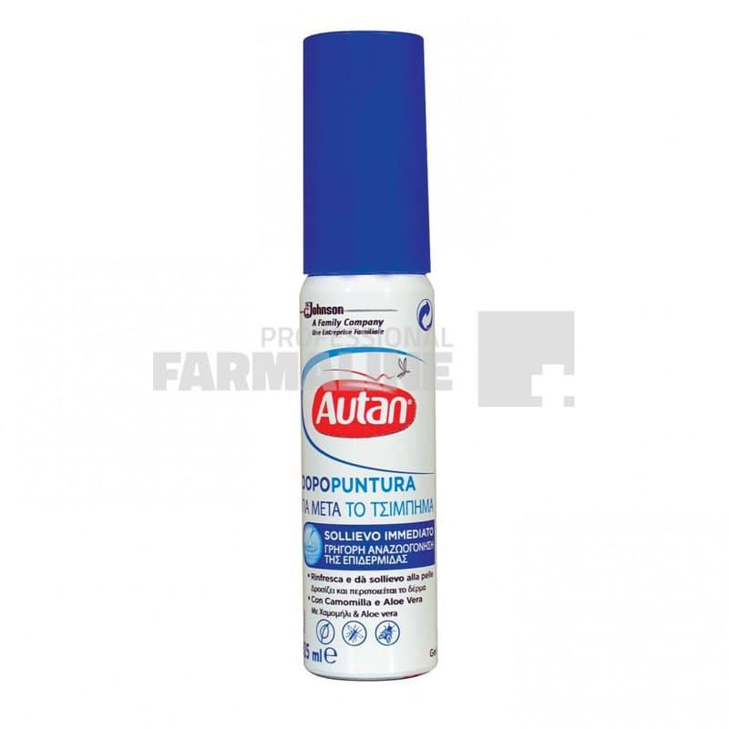 Autan Lotiune pentru tratarea intepaturilor cu Musetel si Aloe Vera 25 ml