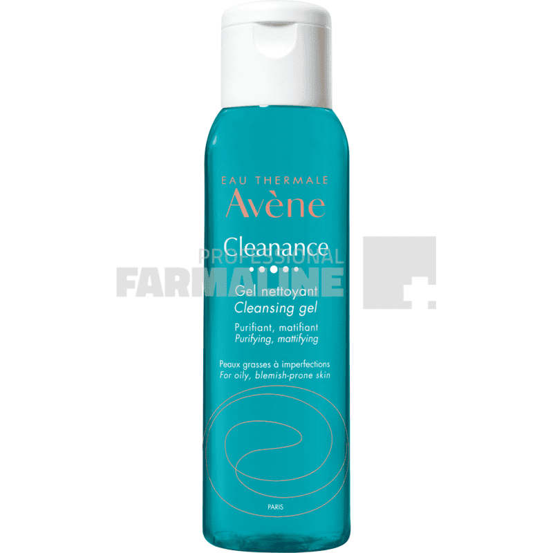 Avene Cleanance Gel de curatare ten gras 100 ml