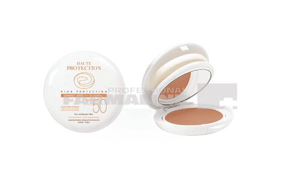 Avene Compact Sable Beige Crema compacta fotoprotectoare SPF50 10 g 1 Avene Compact Sable Beige Crema compacta fotoprotectoare SPF50 10 g