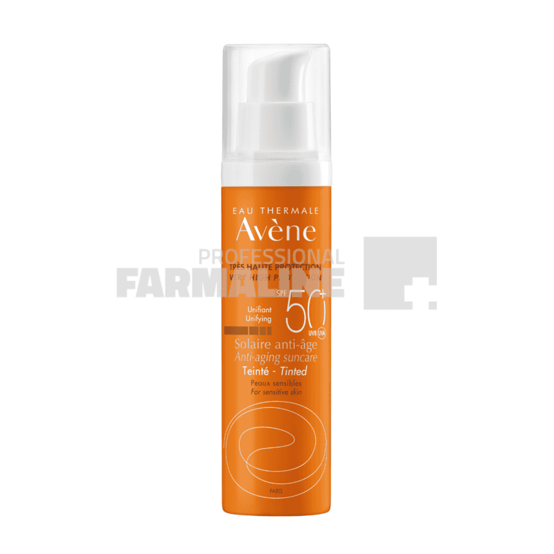 Avene Crema Anti - Age Nuantatoare SPF50+ 50 ml