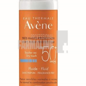 Avene Fluid-emulsie fara parfum SPF50+ 50 ml