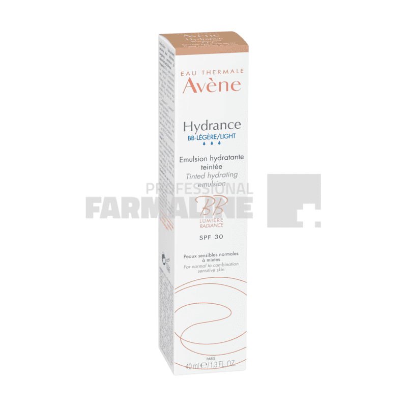 Home v2 11 Avene Hydrance Legere Crema BB SPF30 – Revitalizare pentru ten