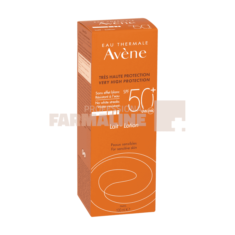 Avene Lapte fotoprotectie adulti SPF 50+ 100 ml
