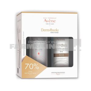 Avene Pachet Crema Dermabsolu remodelanta pigmentata SPF30 40 ml + 70% reducere Apa Termala 150 ml