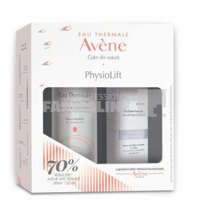 Avene Pachet Physiolift Emulsie anti-age 30 ml + 70% reducere Apa Termala 150 ml