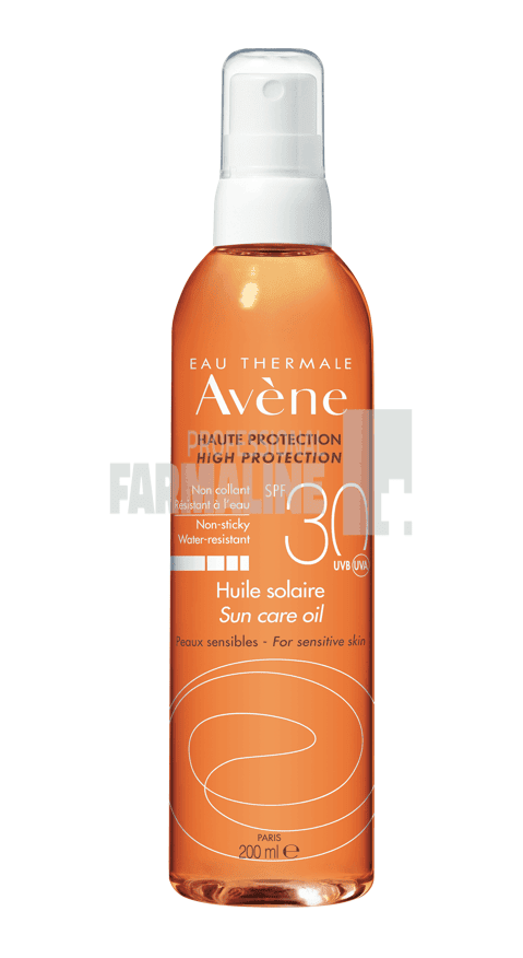 Avene Ulei de protectie solara SPF30+ 200 ml 1 Avene Ulei de protectie solara SPF30+ 200 ml