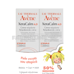 Avene Xeracalm A.D Crema 200 ml 1+1 50% din al II-lea