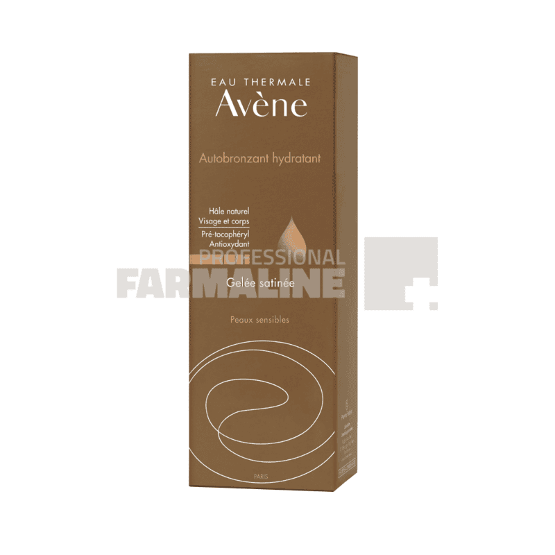 Avene gel autobronzant hidratant 100 ml