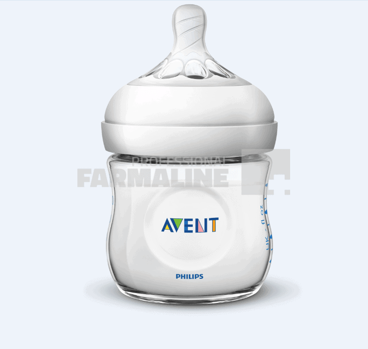 Avent SCF030/17 Natural Biberon tetina 0+ luni 125 ml 1 Avent SCF030/17 Natural Biberon tetina 0+ luni 125 ml