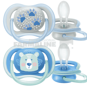 Avent SCF085/03 Suzete Ultra Air 6-18 luni baieti 2 bucati