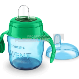 Avent SCF551/05 Cana cu tetina moale si manere baieti 6+ luni 200 ml