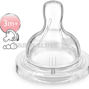 Avent SCF635/27 Tetina Airflex orificiu variabil 3+ luni 2 bucati