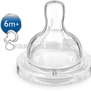 Avent SCF636/27 Tetina Airfelx cu fanta in forma de ''y'' 6+ luni 2 bucati