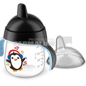 Avent SCF753/03 Cana cu tetina de formare 12+ luni 260ml