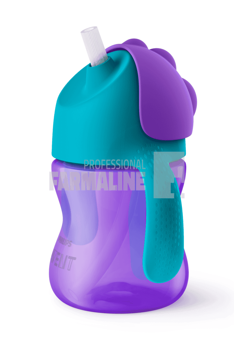 Avent SCF796/02 Cana cu pai fete 9+ luni 200 ml 1 Avent SCF796/02 Cana cu pai fete 9+ luni 200 ml