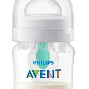 Avent SCF810/14 Biberon anti-colici cu Airfree Ventil 0+ luna 125 ml
