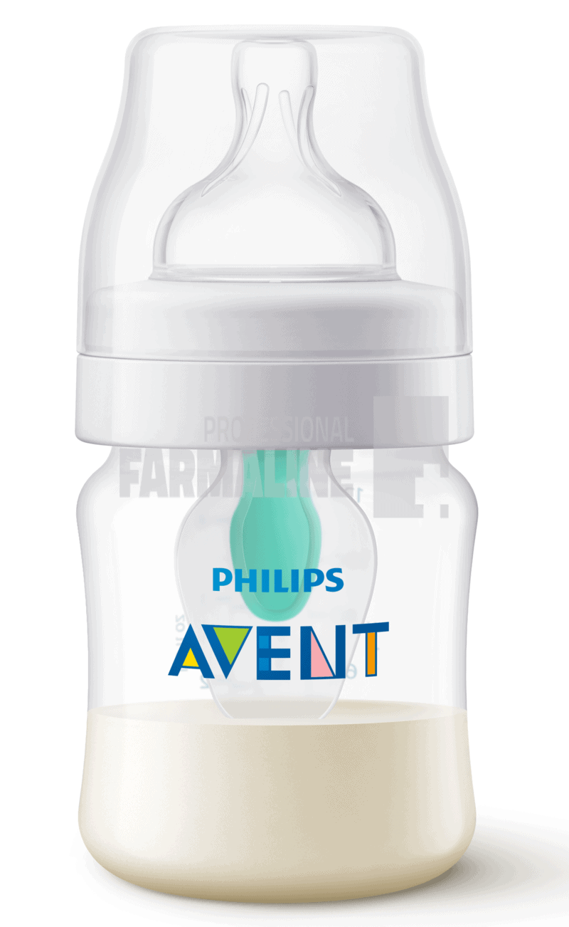 Avent SCF813/14 Biberon anti-colici Airfree Ventil 1+ luni 260 ml 1 Avent SCF813/14 Biberon anti-colici Airfree Ventil 1+ luni 260 ml