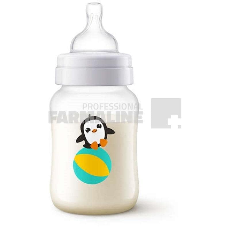 Avent SCF821/13 Biberon anti-colici classic 1+ luni 260 ml