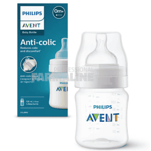 Avent SCY100/01 Biberon anticolici 0+ luni 125 ml