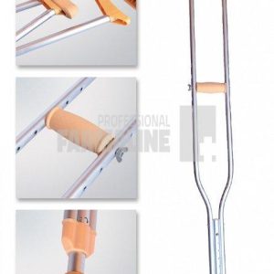 Axabio JL 925 Carja cu sprijin subaxilar din aluminiu M