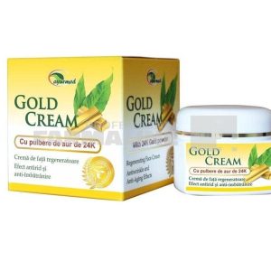Ayurmed Crema de fata regeneratoare cu pulbere de aur 24 k 40 g