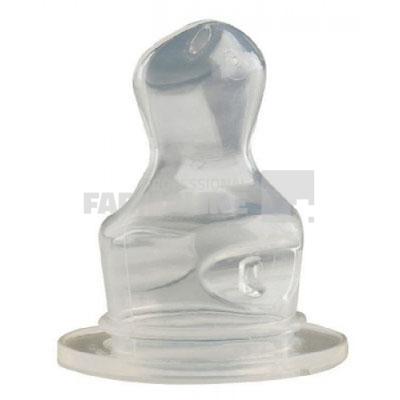 Baby Nova 15301 Tetine silicon ortodontice pentru ceai talie 2 3-24 luni 2 bucati