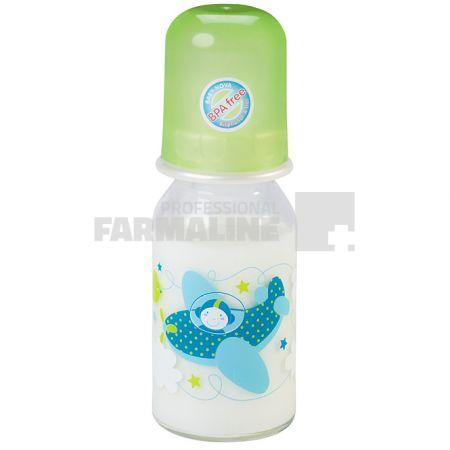 Baby Nova 44605 Biberon sticla decor 125 ml