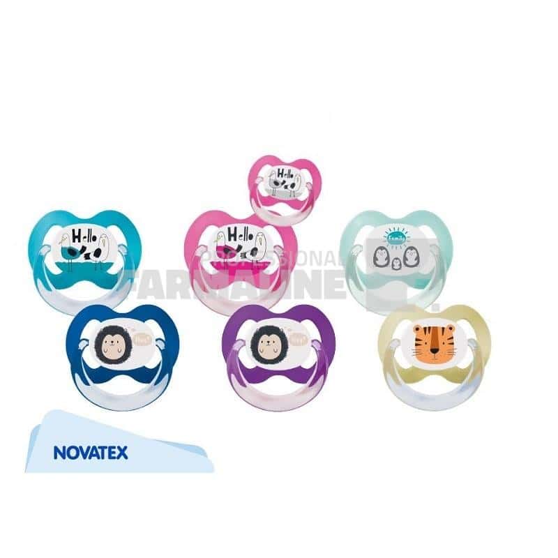 Baby Nova Suzete silicon ortodontice 18+ luni 2 bucati