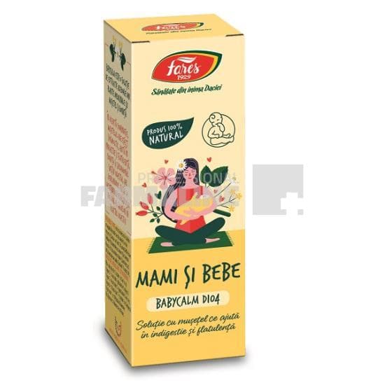 Babycalm Solutie D104 - Mami si bebe 30 ml