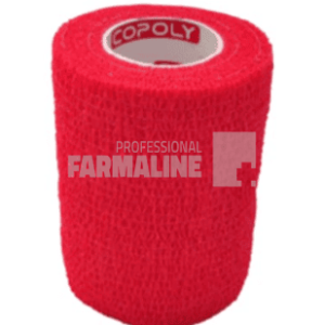 Bandaj adeziv 10 cm rosu - sport
