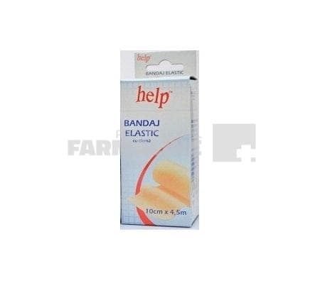 Bandaj elastic cu clema 10cm x 4,5m 1 Bandaj elastic cu clema 10cm x 4