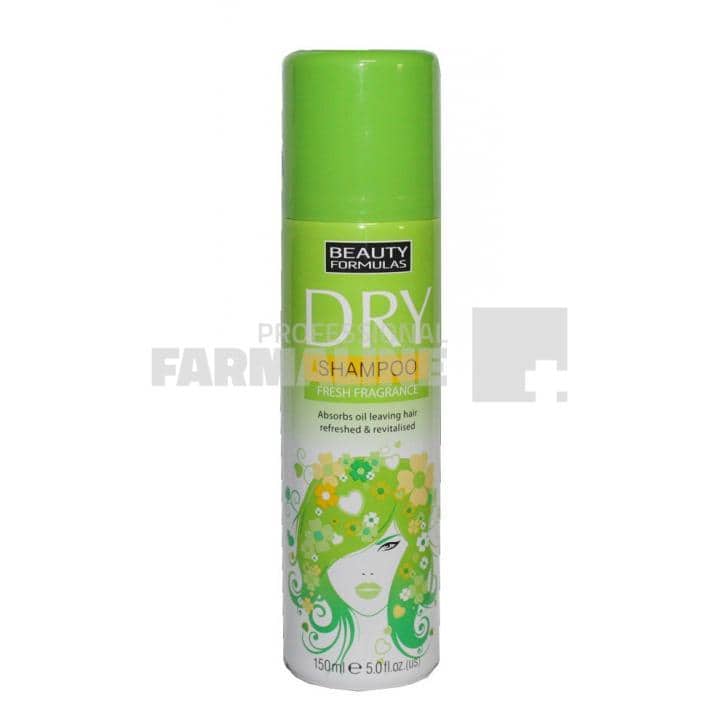 Beauty Formulas Sampon uscat 150 ml