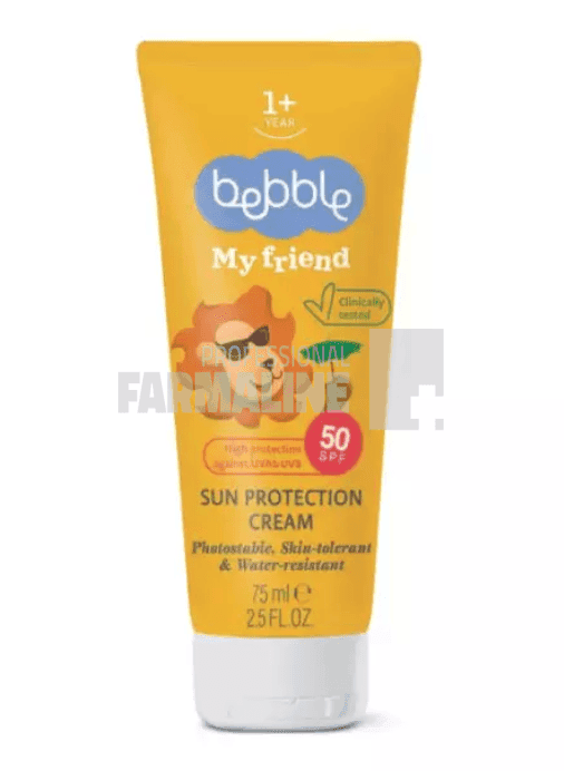 Bebble My friend Sun Protection Crema SPF50+ 75 ml 1 Bebble My friend Sun Protection Crema SPF50+ 75 ml