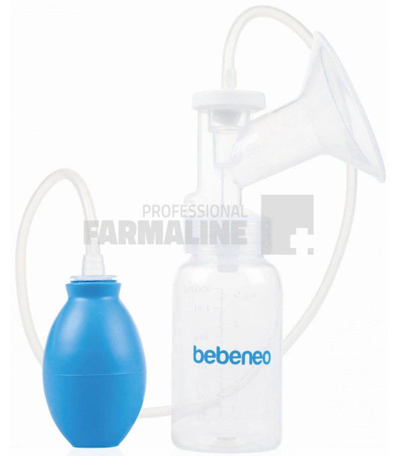 Bebeneo 0601 Pompa de san manuala cu biberon 1 Bebeneo 0601 Pompa de san manuala cu biberon