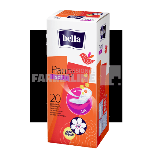 Bella Panty Soft Absorbante zilnice 20 bucati