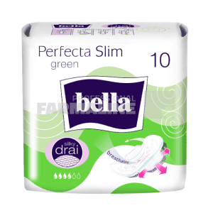 Bella Perfecta Slim Green 10 absorbante
