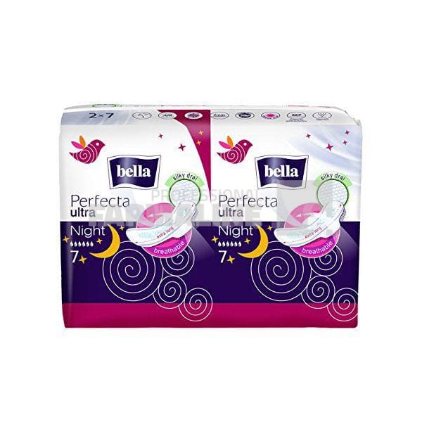 Bella Perfecta Ultra Night Silky drai Absorbante extra long 14 bucati