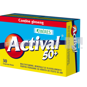 Beres Actival 50+ 30 comprimate