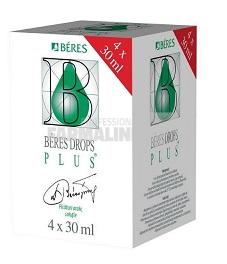 Beres Drops Plus Picaturi orale 4 flacoane 30 ml