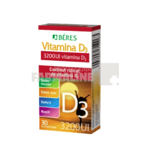 Beres Vitamina D3 32000 U.I. 30 comprimate