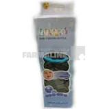Biberon sticla cu tetina silicon 250 ml