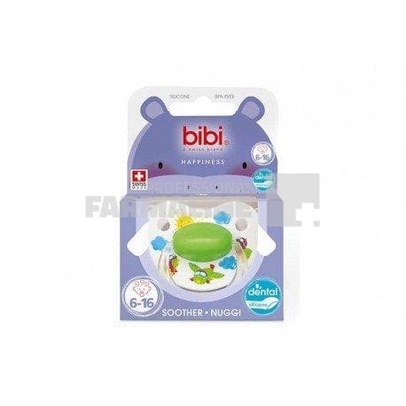Bibi Happiness Suzeta ortodentica din silicon 6-16 luni