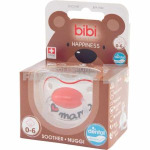 Bibi Happiness Suzeta ortodontica silicon 0-6 luni
