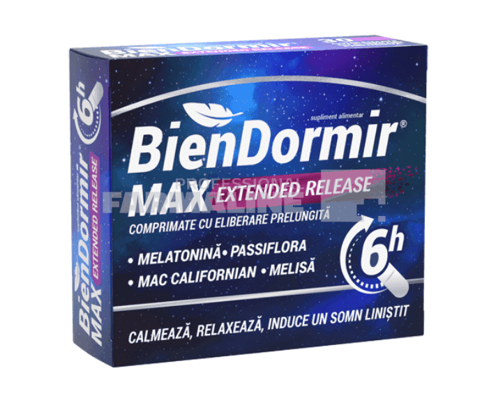 Bien Dormir Max Extended Release 30 capsule 1 Bien Dormir Max Extended Release 30 capsule