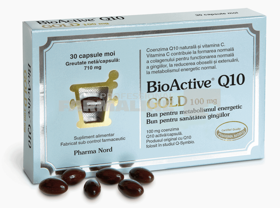 Bio-Active Q10 Gold 100 mg 30 capsule 1 Bio-Active Q10 Gold 100 mg 30 capsule
