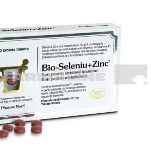 Bio-Seleniu + Zinc 30 tablete